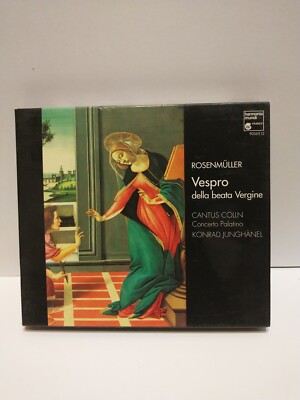 ROSENMULLER Vespro della beata Vergine (2 Discs, Harmonia Mundi) Cantus Cölln