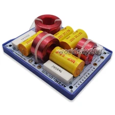 2pcs KASUN AS-23C 2 Way 2 Unit Hi-Fi Speaker Frequency Divider Crossover Filters