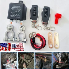 12V 200A Car Remote Battery Disconnect Switch Kill Switch Isolator Wireless