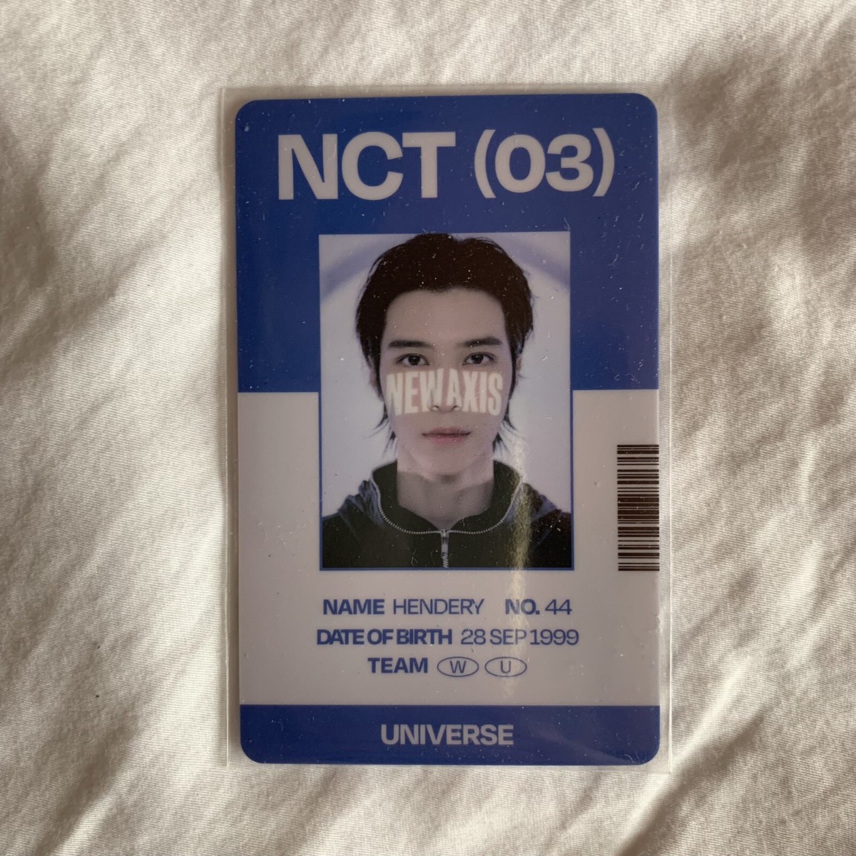 NCT 2021 universe ヘンドリー ユニバース スペシャル カード NCT 2021 UNIVERSE RANDOM CARD PACK PHOTOCARD - HENDERY (ID VER) | eBay