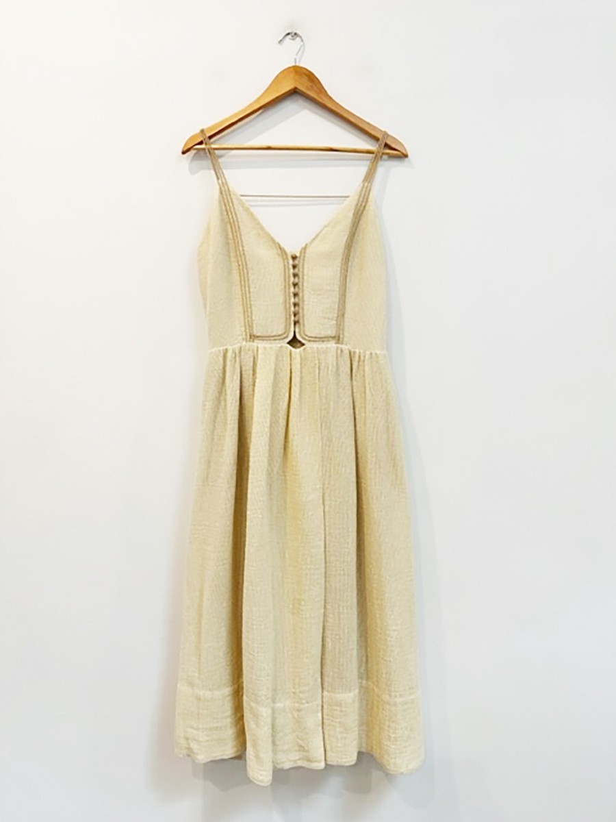 green emerald velvet dress Always Devotion Crochet Midi Dress in Gold Metallic