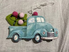 Vintage Pickup Truck Christmas Ornament