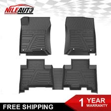 3X Waterproof TPE Floor Mats Liners For 13-23 Toyota 4Runner  Anti-Skid