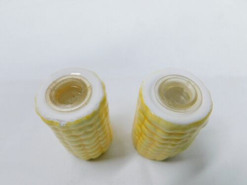 Vintage Corn Cob Salt And Pepper Shakers - Picture 3 of 3
