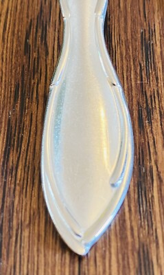 Gorham Stegor Chanson Glossy Stainless USA 3- Place Oval Soup Spoons   6 5/8''