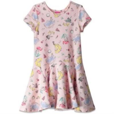 Sleeping Beauty Princess Girls Light Pink 2T Dress Disney Aurora A4002