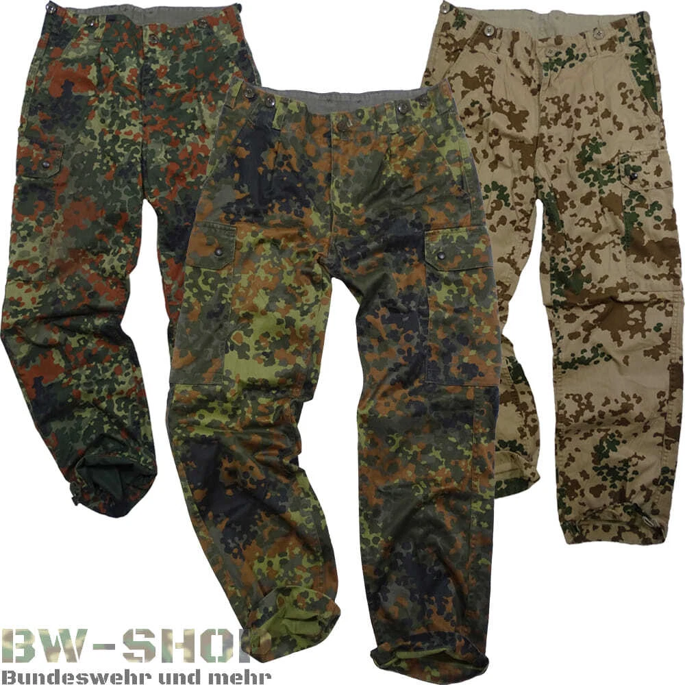 ORIGINAL GERMAN ARMY field pants Flecktarn / desert camo / tropentarn army BW pants
Opens in a new w