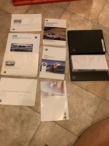 BMW 5 SERIES e39 Set of Books/ Manuals And Black Binder | eBay