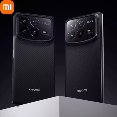 100% Original Xiaomi Mix Fold 4 Case Carbon Fiber Ultra Thin Phone Cover Case