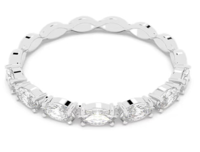 Swarovski Matrix Vittore Ring Marquise Cut weiß rhodiniert Größe 50 UVP 69£