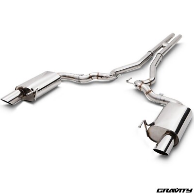 EDELSTAHL AB KAT AUSPUFFANLAGE FÜR FORD MUSTANG S550 2.3 ECOBOOST 15-18