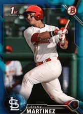 2016 Bowman Draft Blue Border #BD-24 - Jeremy Martinez 076/150 St. Louis 16-136