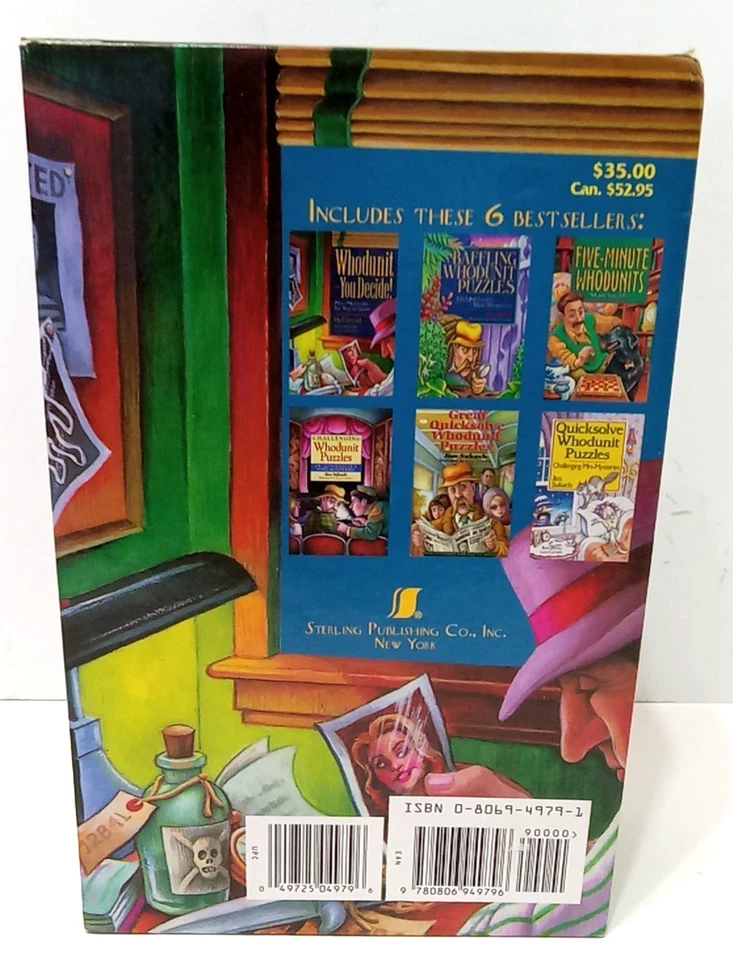 Boxed Set of 6 Books GREAT WHODUNIT Collection PB's 1996-1999 Sterling Publisher - Image 2 of 4