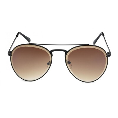 Round Sunglasses Round Frame Brown Lens Fashion Sun Glasses Retro 80's 90's