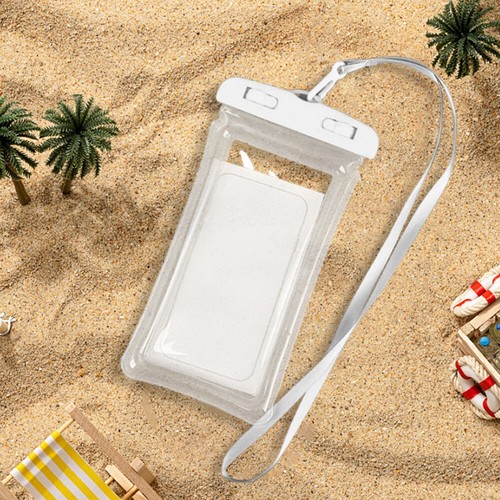 Borsa per telefono sigillata trasparente in PVC IPX8 impermeabile borsa asciutta - Zdjęcie 5 z 7