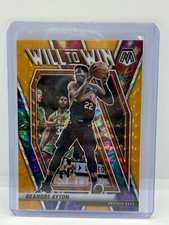 2020-21 Mosaic Deandre Ayton Fluorescent Orange Will To Win Insert Card /25 SSP