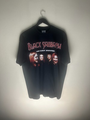 Vintage Black Sabbath The Last Supper 1999 Tour Band T-shirt XL | eBay