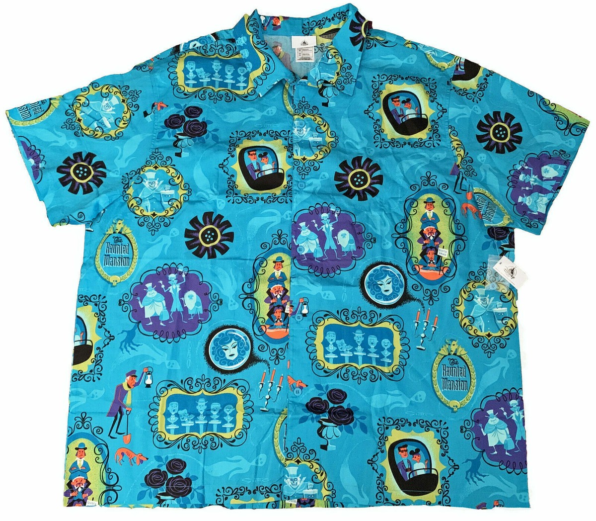 New Disney Parks Shag Haunted Mansion 50th 31 Ghosts Men