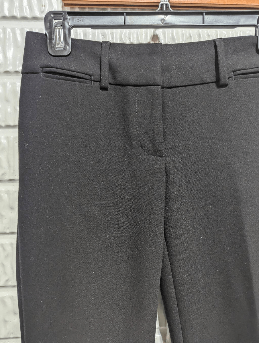 Loft Women's Black Mid-Rise Heavy Weight Trouser Dress Pants Size 00P | eBay Loft Women's Black Mid-Rise Heavy Weight Trouser Dress Pants Size 00P | eBay