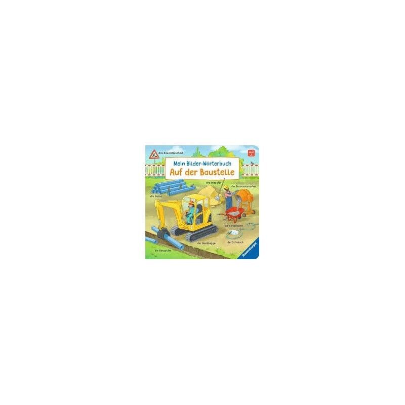 Thumbnail - Ravensburger Bücher-41919 Mein Bilder Wörterbuch Auf Der Baustelle Neu