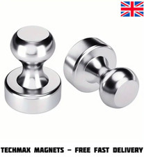 Small & Large NEODYMIUM MAGNETS SKITTLES Notice Board Fridge Magnet PUSH PINS