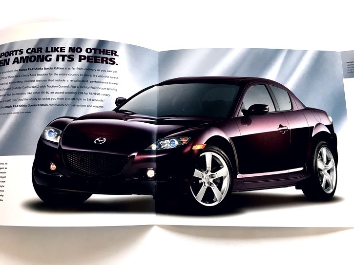 2005 Mazda Rx-8 Rx8 Shinka Special Edition Original Car Sales