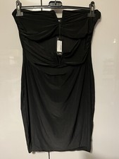 Brand New Ladies Black Bodycon Dress. Size 16