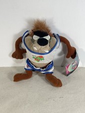 Space Jam Looney Tunes TAZ Tasmanian Devil Stuffed Animal Plush