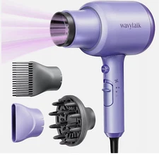 Wavytalk Professional Hair Dryer with Diffuser 1875W Power Dryer Blow Dryer 