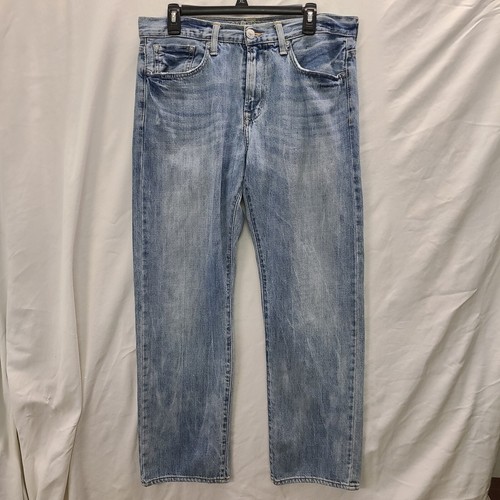 American Eagle Relaxed Straight Jeans Size 32x30 Men's Blue Denim eBay
