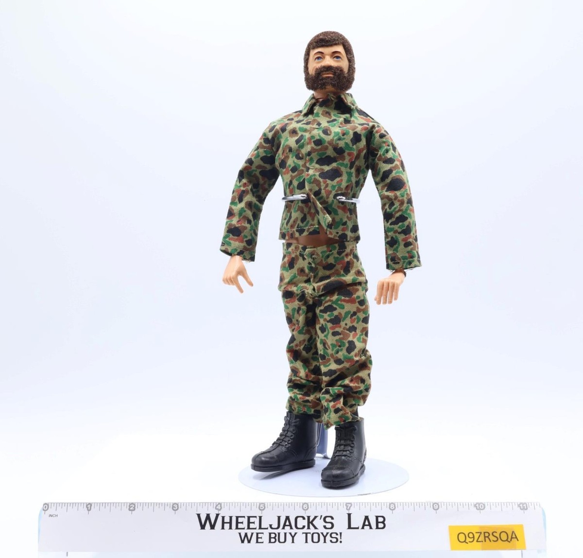 Land Adventurer Flocked Brown Hair & Beard 12
