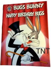 Looney Tunes Happy Birthday, Bugs Bunny Storybook (1990, Hardcover)