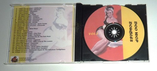 CD by VARIOUS ROCK, DOO WOP ARTISTS "DOO WOP DOUBLES" VOL. 2 / SWEDEN / DOO WOP - Picture 2 of 3