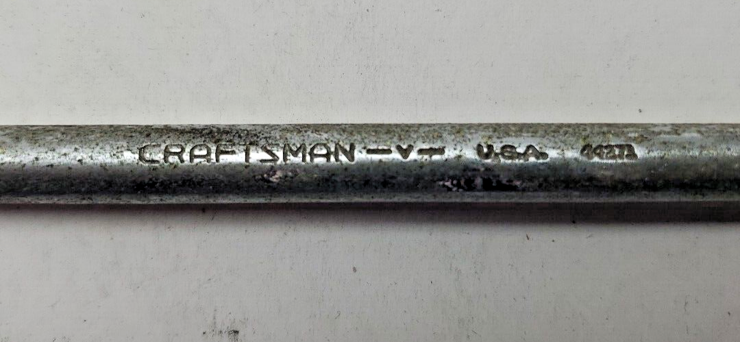 Vintage Craftsman 44271 V Series 3/8” Drive Speed Wrench, Handle