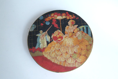 Runde Pappschachtel, Jugendstil