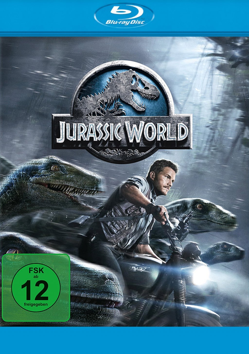 Jurassic World Collection Blu-ray 4-Filme Set Wiedergeburt Zeitalter Königreich - Bild 5