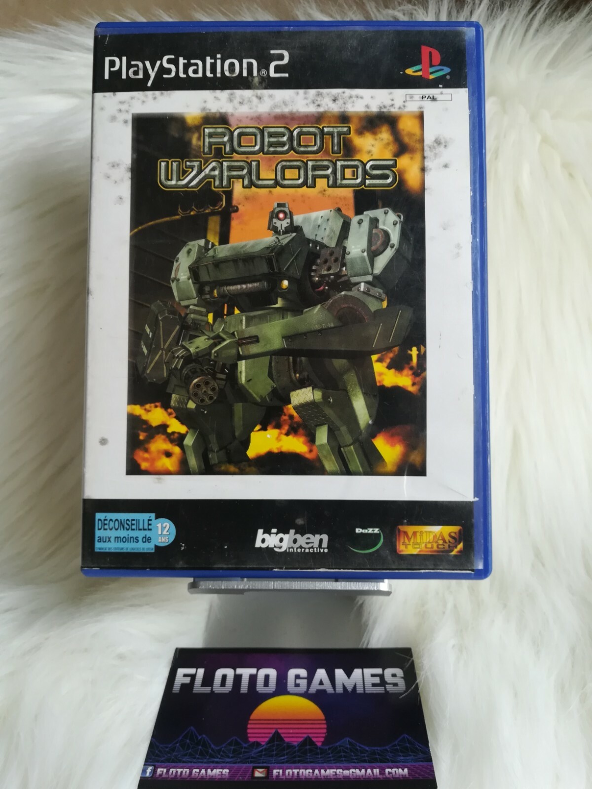 Jeu Robot Warlords pour Sony Playstation 2 PS2 PAL Complet CIB - Floto Games