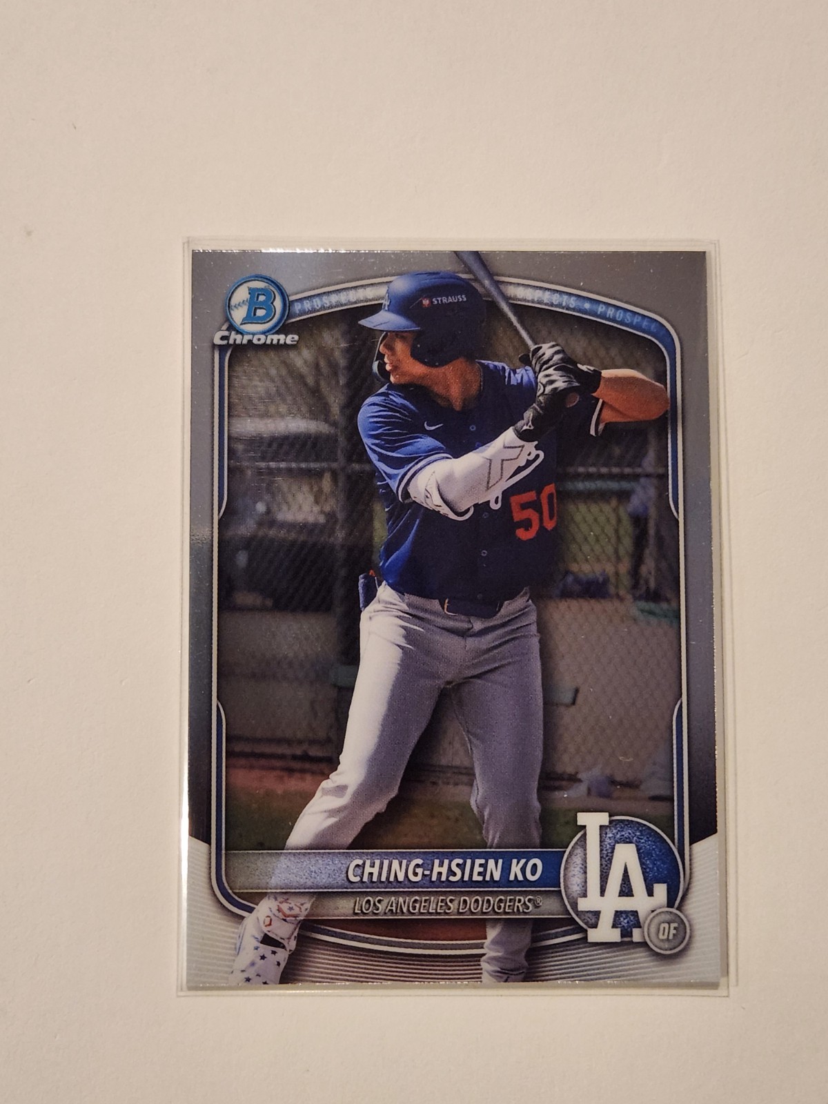 Ching-Hsien Ko 2025 Bowman Chrome - Prospects #BCP-224 (RC)