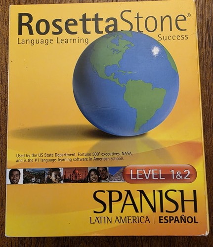 Rosetta Stone Spanish Latin America Level 1-2   - Picture 1 of 15
