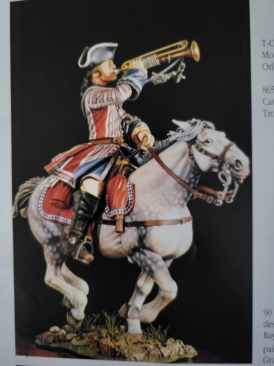 Figurine Fonderie Miniature – Lancier Polonais 54mm, Retraite De Russie 1812, Plomb