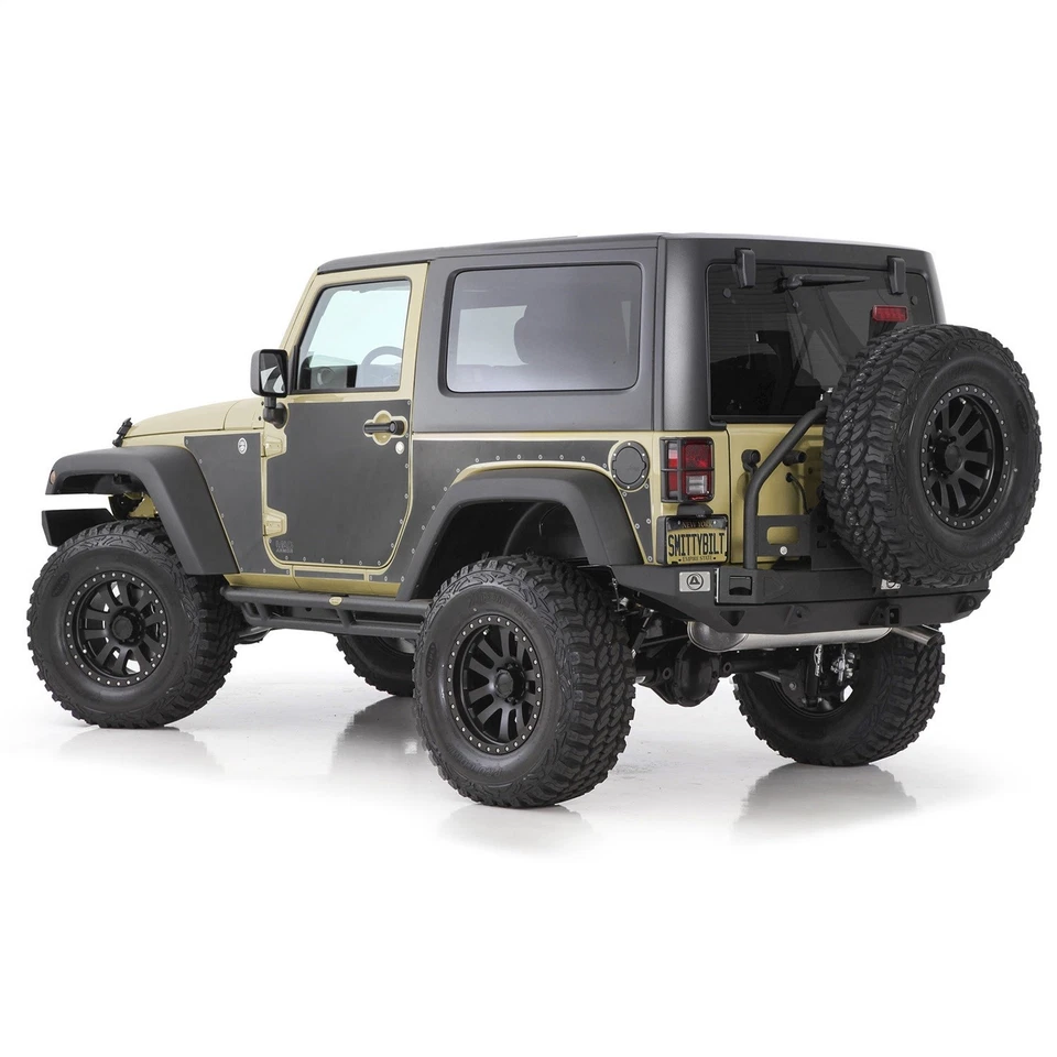 Smittybilt 76992 Mag-Armor Magnetic Trail Skins para 07-18 Wrangler (JK) Foto 3 de 4