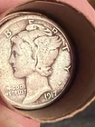 Shotgun Roll PDS OldWheat Cent Un Researched 1862 Ind.+0LD SIL Mercury Dime*R83*