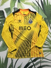 Porto Football Shirt Mens Medium 2014/15 Goalkeeper Long Sleeve Yellow Rare