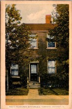 Mary Pickford's Birthplace Toronto Ontario Vintage Postcard