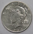 PEACE DOLLAR $1 90% JUNK SILVER 1934 D U.S. MINT COIN DENVER 🌈⭐🌈