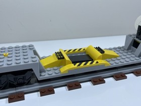 LEGO MOC Train Flatbed Car & Excavator From Set 4203 Town City Trains