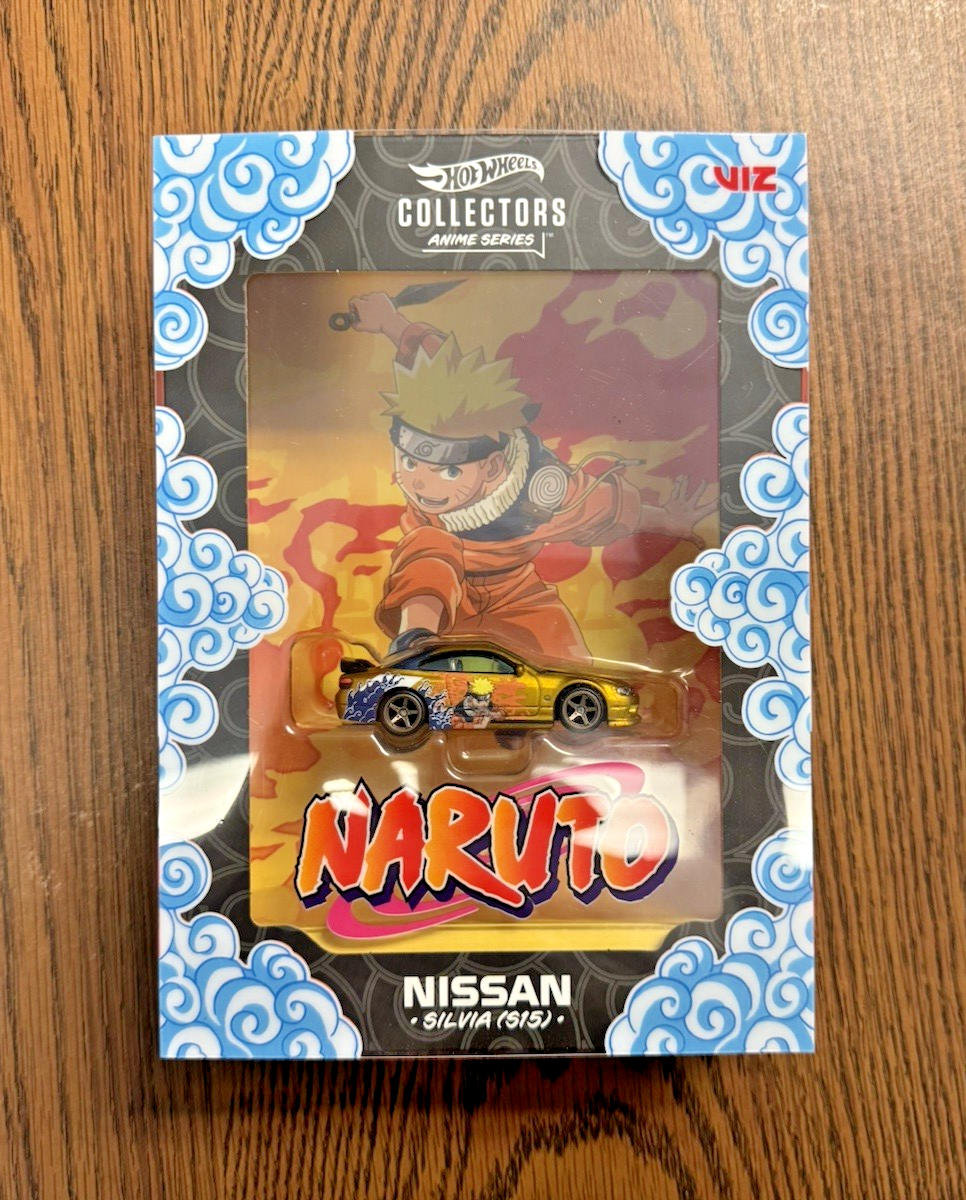 Hot Wheels x Naruto Nissan Silvia S15 Collectors Creations Anime
