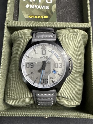 AVI 8  ..P-51 Mustang Bottisham Quartz  Limited-Edition   model number AV-4069