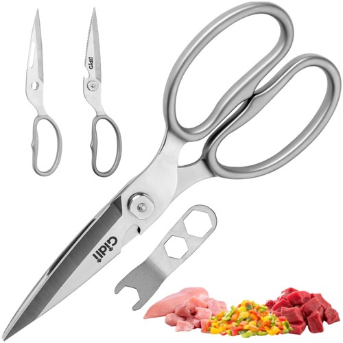 Premium Kitchen Scissors by – Lifetime Replacement Warranty* - Heavy Duty Kit... - Picture 1 of 8