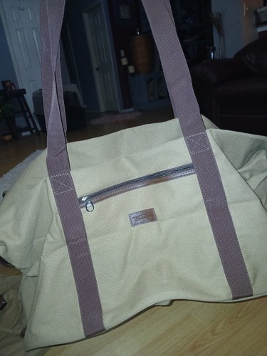 Bella Russo Oxford Luggage SET OF 3 Canvas Polyurethane Brand New Rolling Duffel - Picture 2 of 23